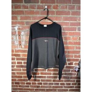 Vintage Y2k Teknic Racing Motorcycle Crewneck Pullover Sweater Adult XL